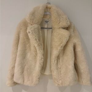 Sunday Best Plush Cream Teddy Jacket